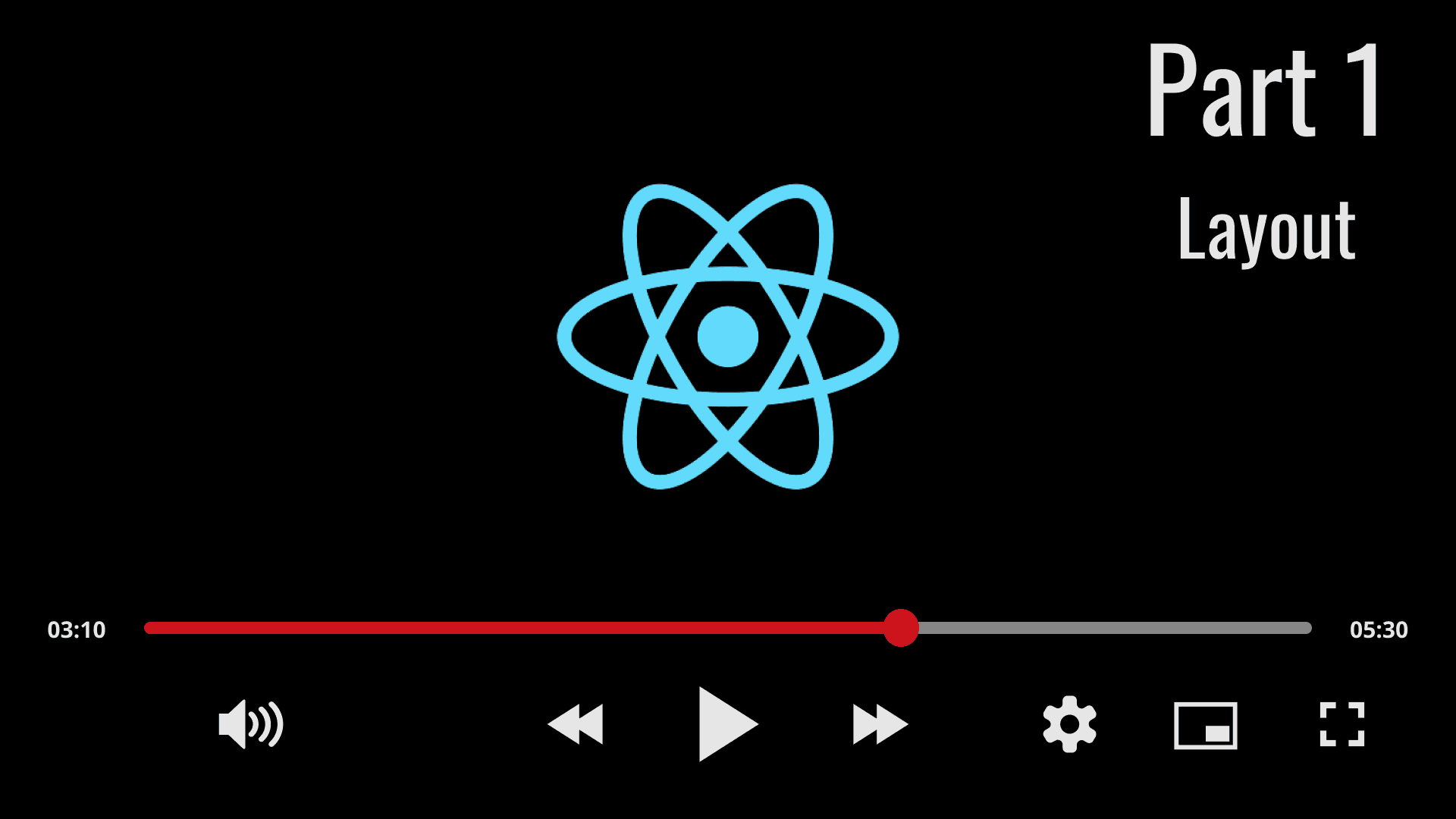 Create Custom React Video Player - Part 1